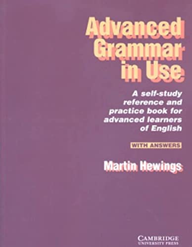 Advanced Grammar in Use With answers (Grammar in Use) Cover