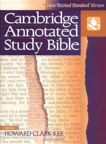 NRSV Annotated Study Hardcover NR340 (New Revised Standard Version) Cover