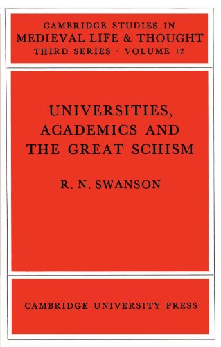 Universities, Academics and the Great Schism Cover