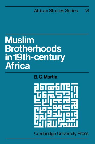 Muslim Brotherhoods in Nineteenth-Century Africa (African Studies) Cover