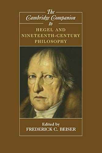 The Cambridge companion to Hegel and nineteenth-century philosophy Cover