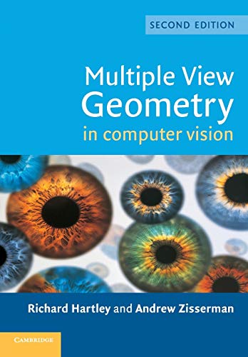 Multiple view geometry in computer vision Cover