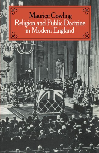 Religion and Public Doctrine in Modern England (Cambridge Studies in the History and Theory of Politics) Cover