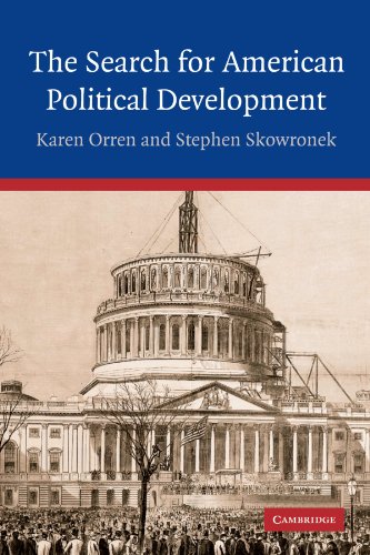 The Search for American Political Development Cover