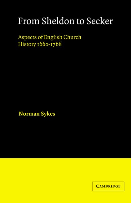From Sheldon to Secker Cover