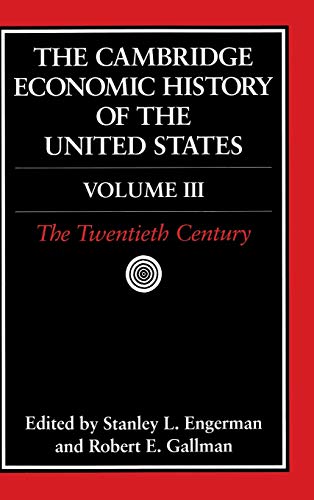 The Cambridge economic history of the United States Cover