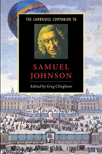 The Cambridge companion to Samuel Johnson Cover