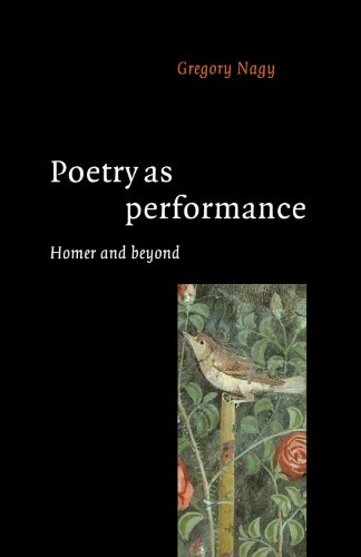 Poetry as performance Cover