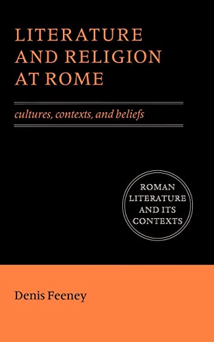 Literature and religion at Rome Cover