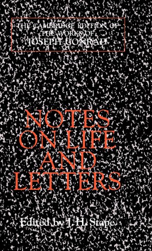 Notes on life and letters Cover