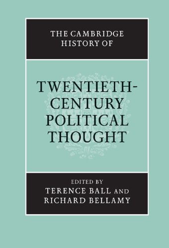 Cambridge history of twentieth-century political thought Cover