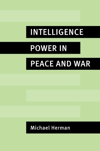 Intelligence Power in Peace and War Cover