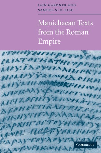 Manichaean texts from the Roman Empire Cover