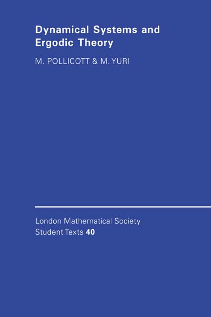 Dynamical systems and ergodic theory Cover
