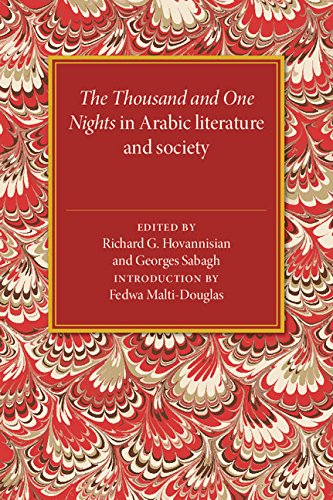 The Thousand and one nights in Arabic literature and society Cover