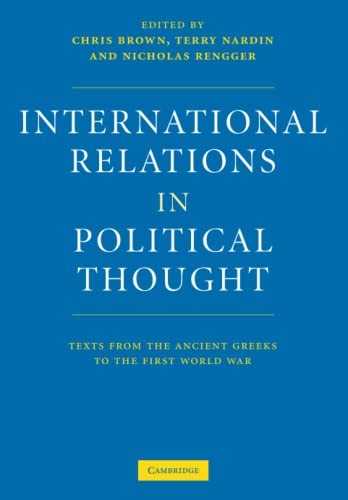 International relations in political thought Cover