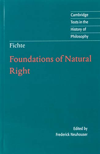 Foundations of natural right Cover