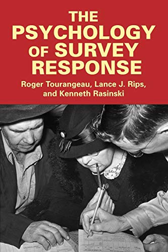 The psychology of survey response Cover