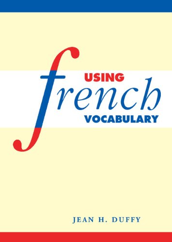 Using French vocabulary Cover