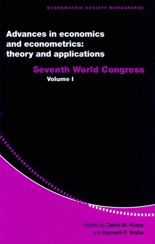 Advances in economics and econometrics Cover