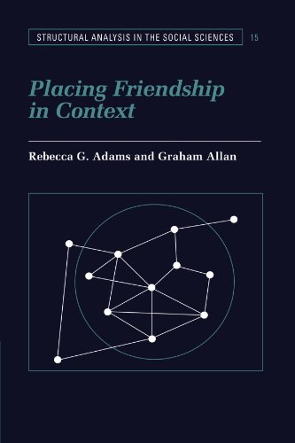 Placing friendship in context Cover