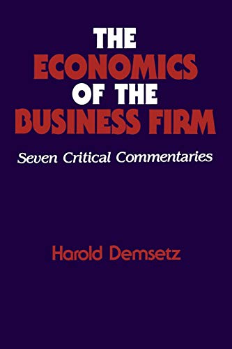 The Economics of the Business Firm Cover