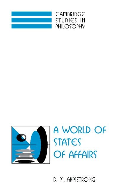 A world of states of affairs Cover