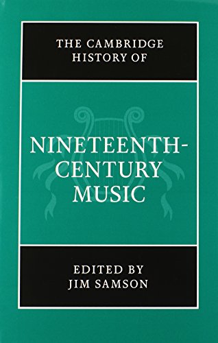 The Cambridge history of nineteenth-century music Cover