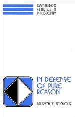In defense of pure reason Cover