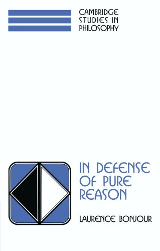 In defense of pure reason Cover