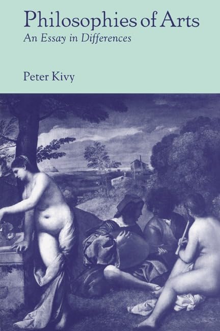 Philosophies of arts Cover