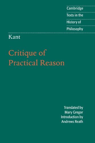 Critique of practical reason Cover