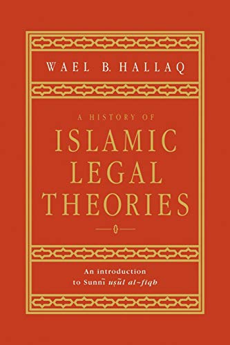 A History of Islamic Legal Theories Cover