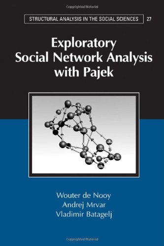 Exploratory Social Network Analysis with Pajek (Structural Analysis in the Social Sciences) Cover
