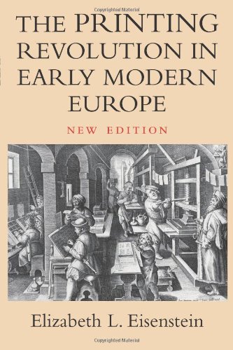 The printing revolution in early modern Europe Cover