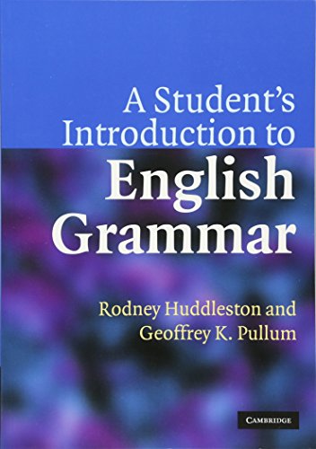 A Student's Introduction to English Grammar Cover
