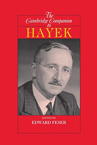 The Cambridge companion to Hayek Cover