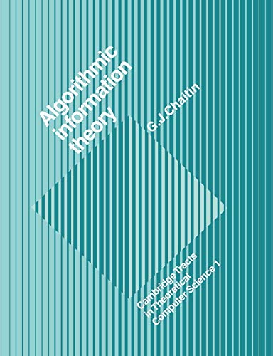 Algorithmic information theory Cover