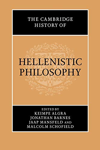 The Cambridge History of Hellenistic Philosophy Cover