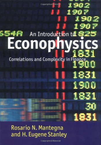 An Introduction to Econophysics Cover