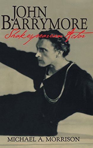 John Barrymore, Shakespearean actor Cover