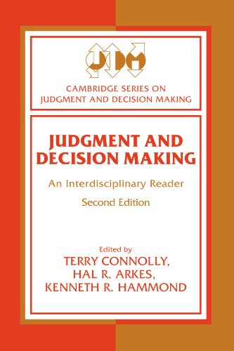 Judgment and decision making Cover