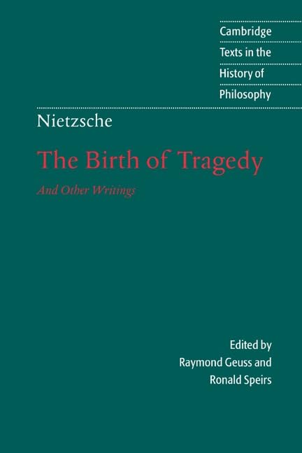 The birth of tragedy and other writings Cover