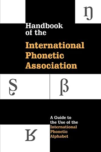 Handbook of the International Phonetic Association Cover