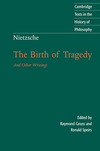 The birth of tragedy and other writings Cover