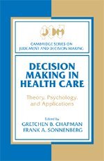 Decision making in health care Cover