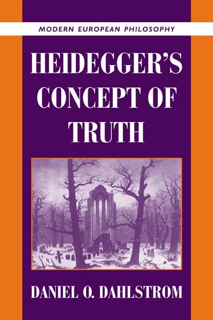 Heidegger's concept of truth Cover