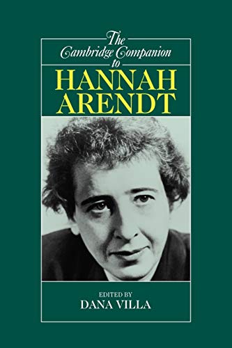 The Cambridge companion to Hannah Arendt Cover