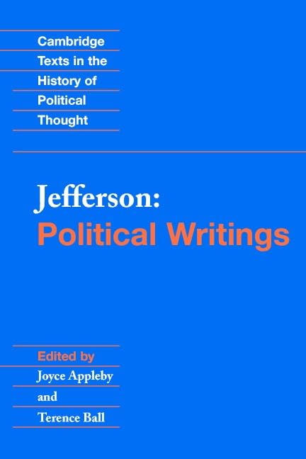 Thomas Jefferson, political writings Cover