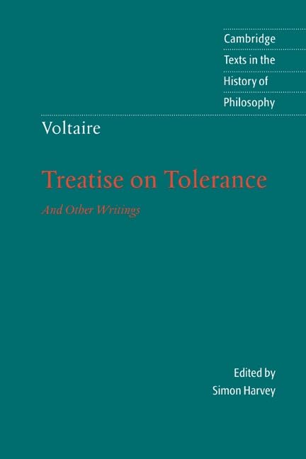 Treatise on tolerance Cover